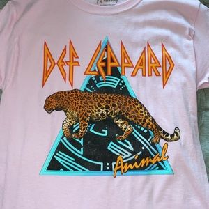 Def Leopard Rock Tee